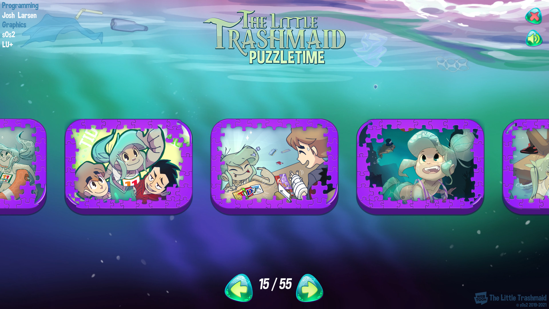 The Little Trashmaid Puzzletime screenshot 1