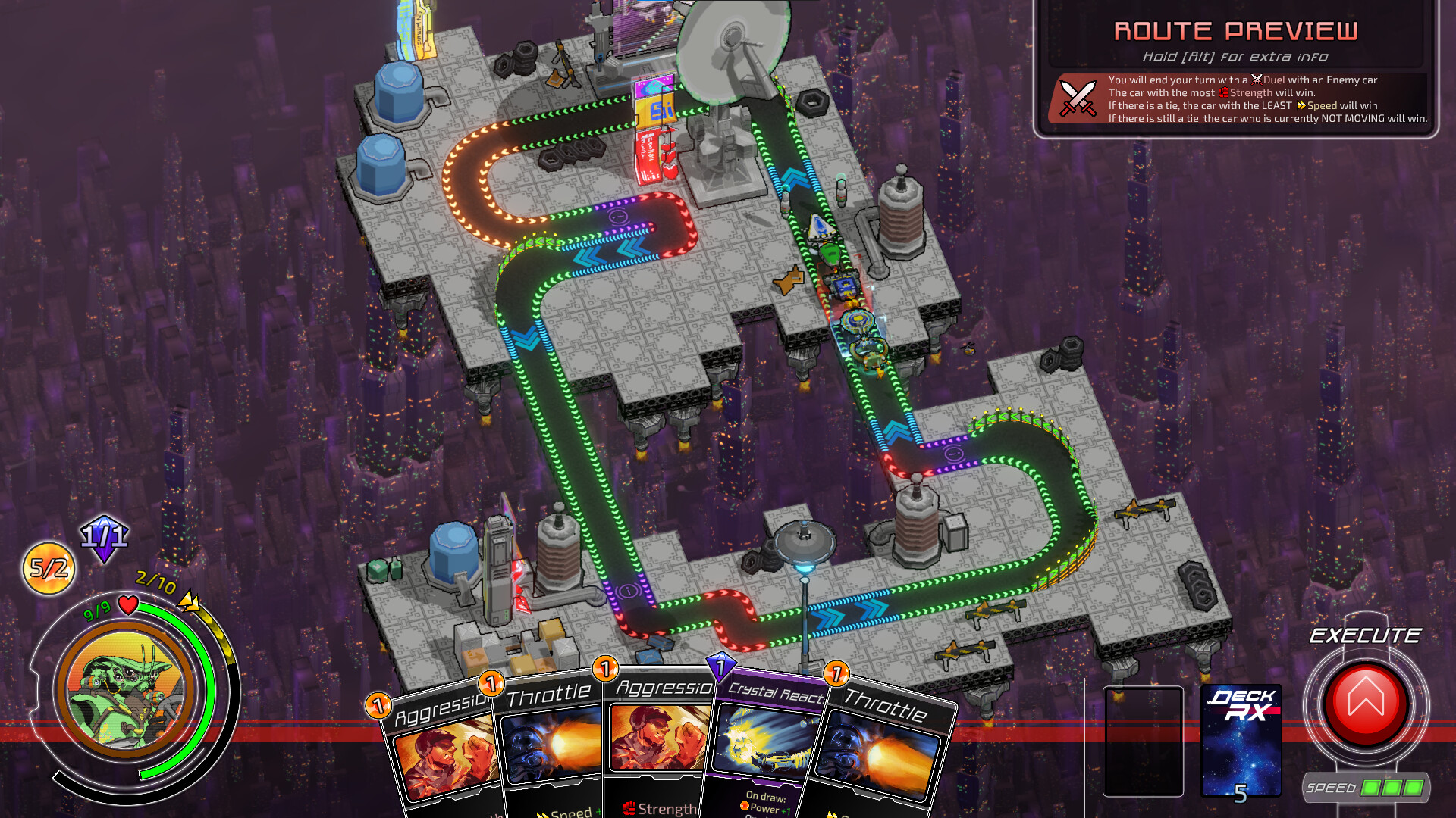 Deck RX: The Deckbuilding Racing Game screenshot 4