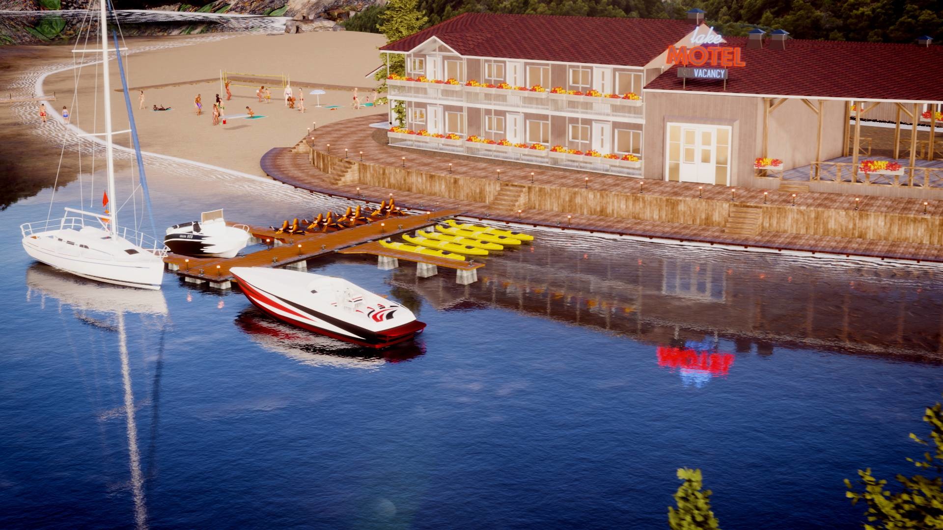 Lake Resort Simulator screenshot 6
