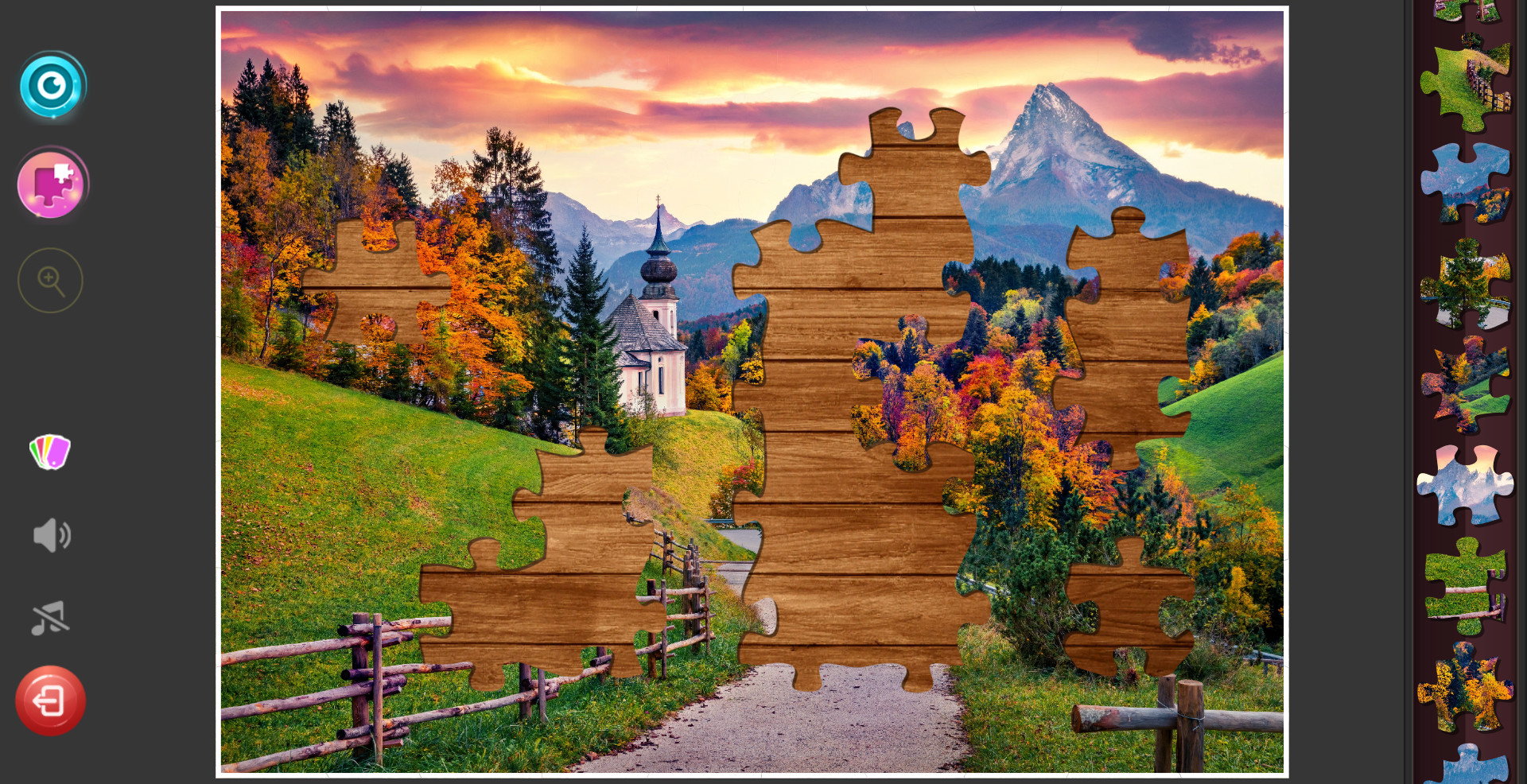 Swiss Alps Jigsaw Puzzles screenshot 3