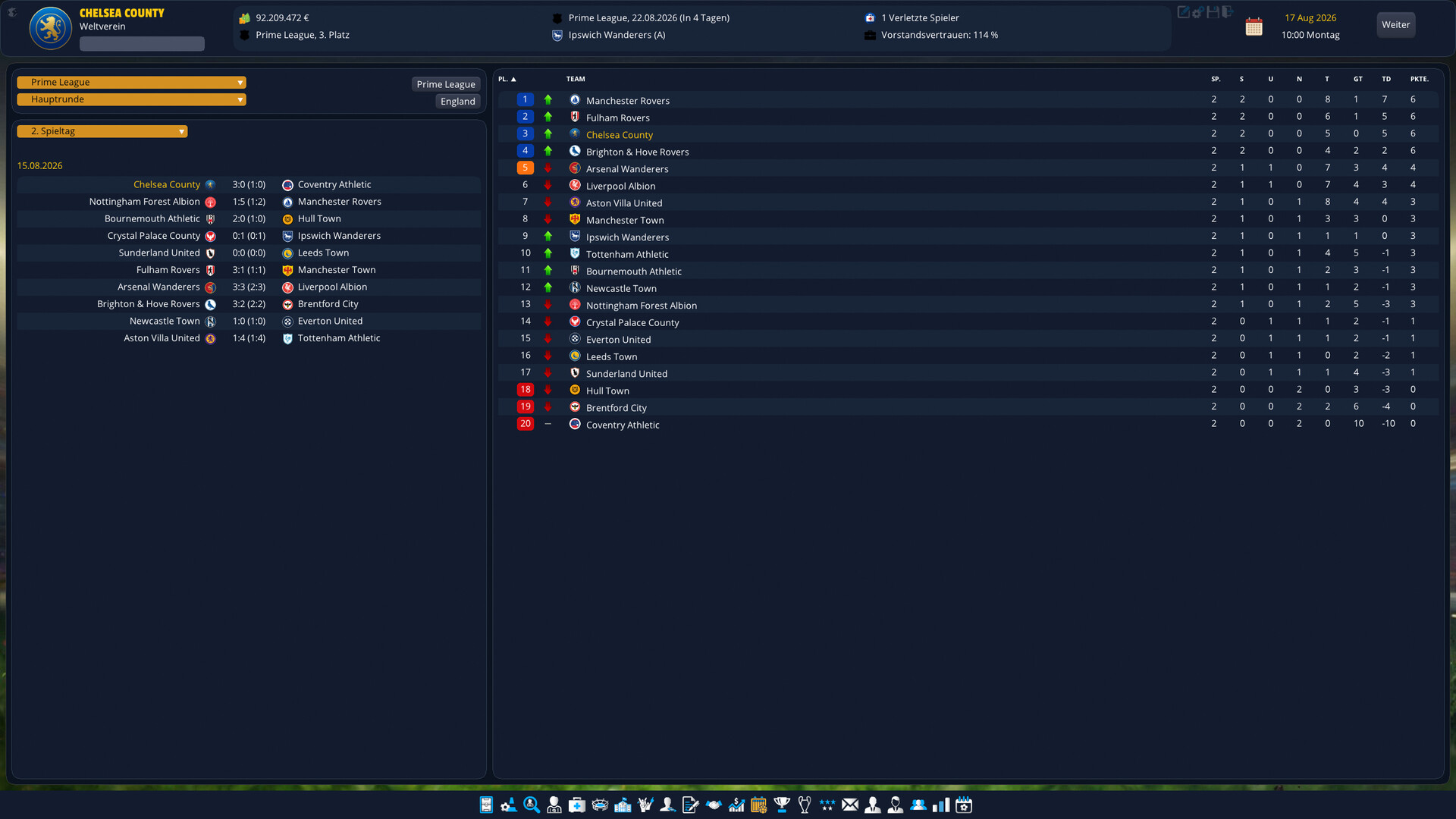Player's Eleven - A Football Manager Game screenshot 8