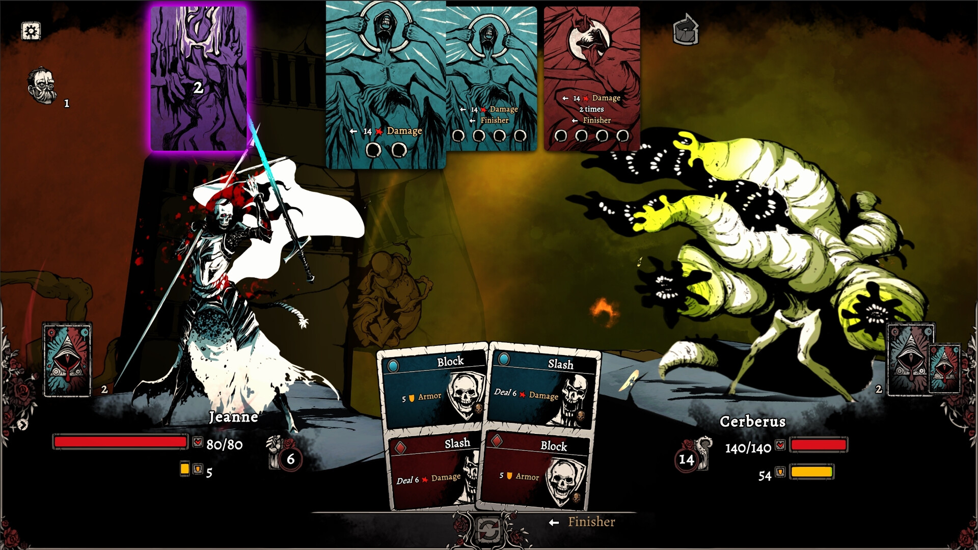 Nadir: A Grimdark Deck Builder - Prologue screenshot 1