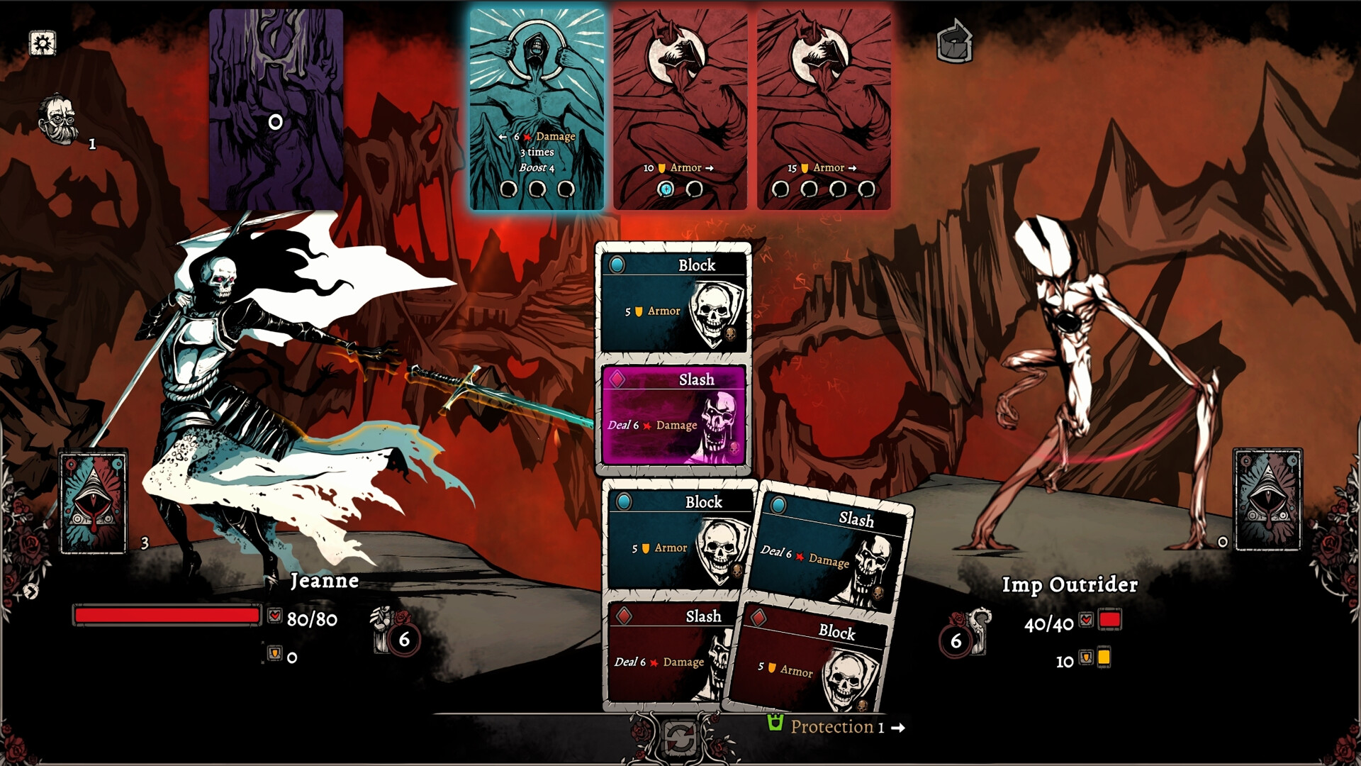 Nadir: A Grimdark Deck Builder - Prologue screenshot 6