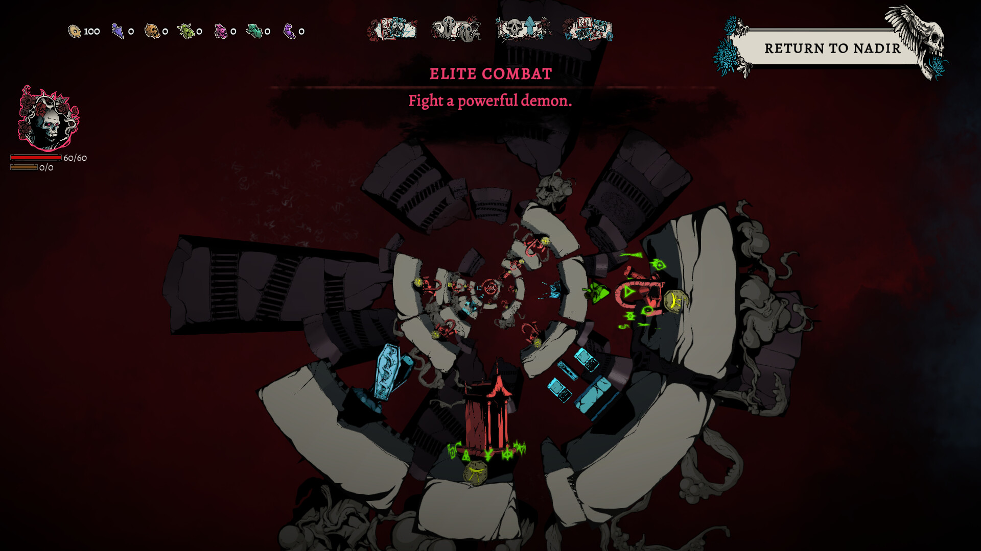 Nadir: A Grimdark Deck Builder - Prologue screenshot 5