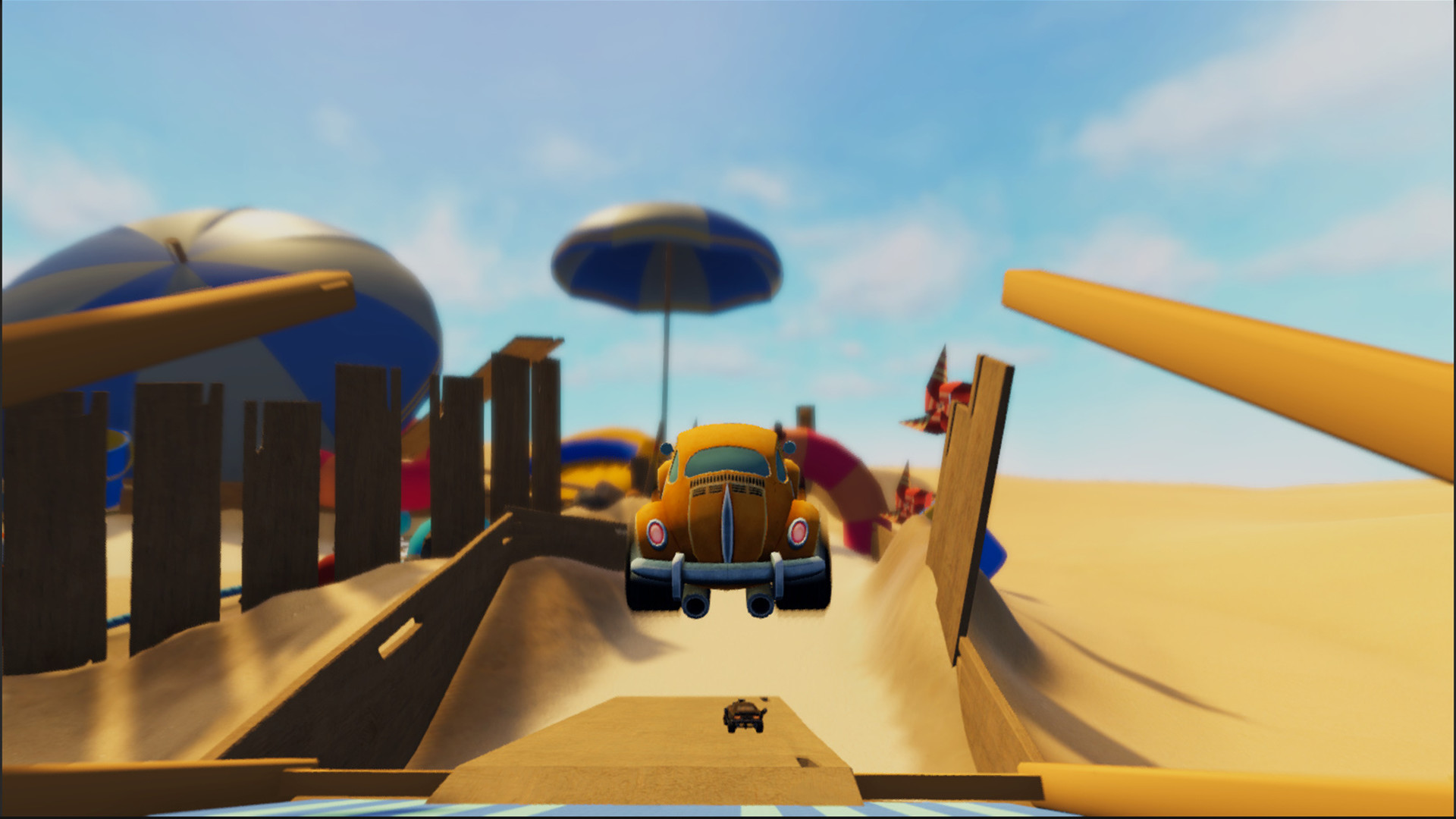 Mini Car Racing - Tiny Split Screen Tournament screenshot 2