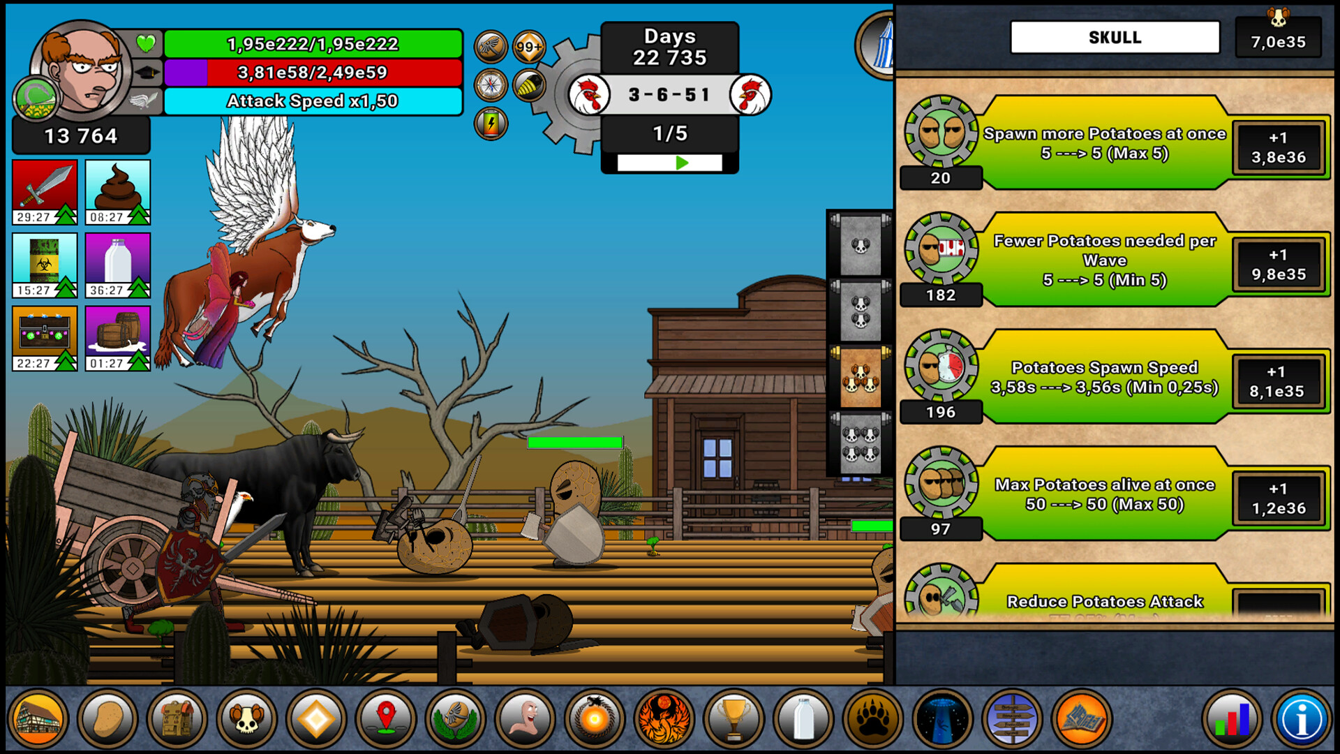 Farmer Against Potatoes Idle screenshot 3