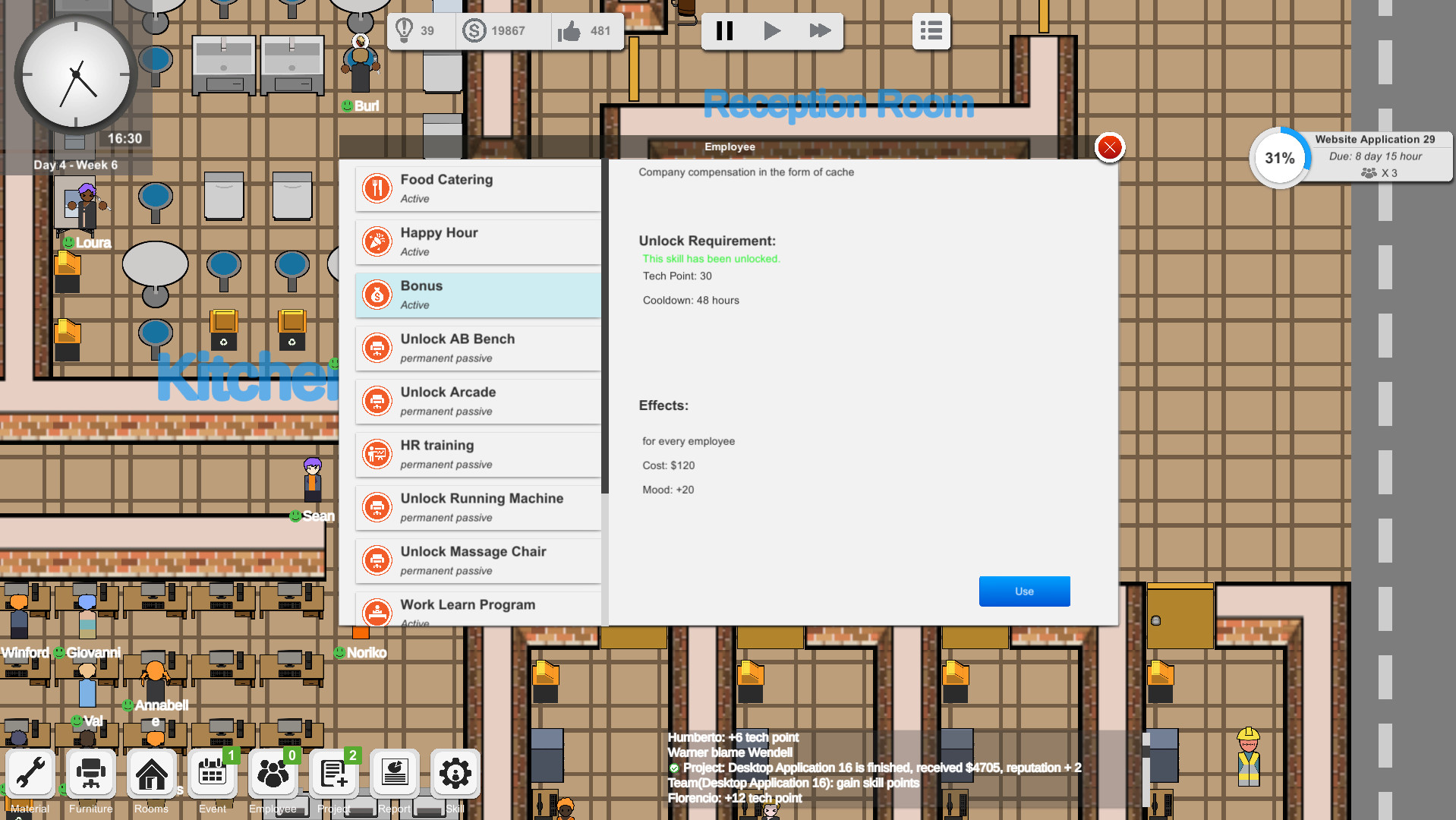 Outsourcing - IT company simulator screenshot 8