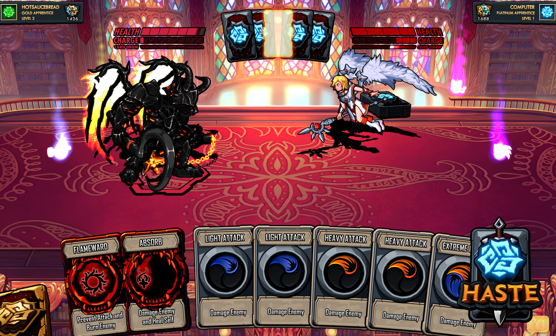 HASTE: Real-Time Card Combat screenshot 4