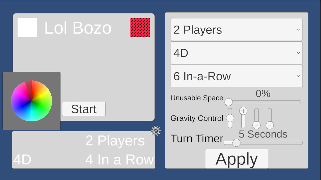MultiDimensional 4-in-a-row screenshot 4