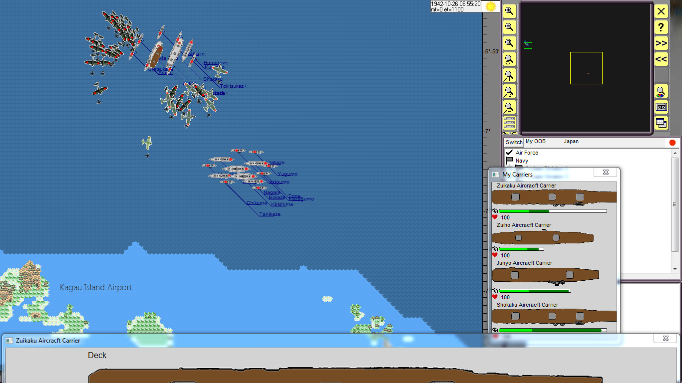 Carrier Battles WW2: Admiral of the Fleet screenshot 4