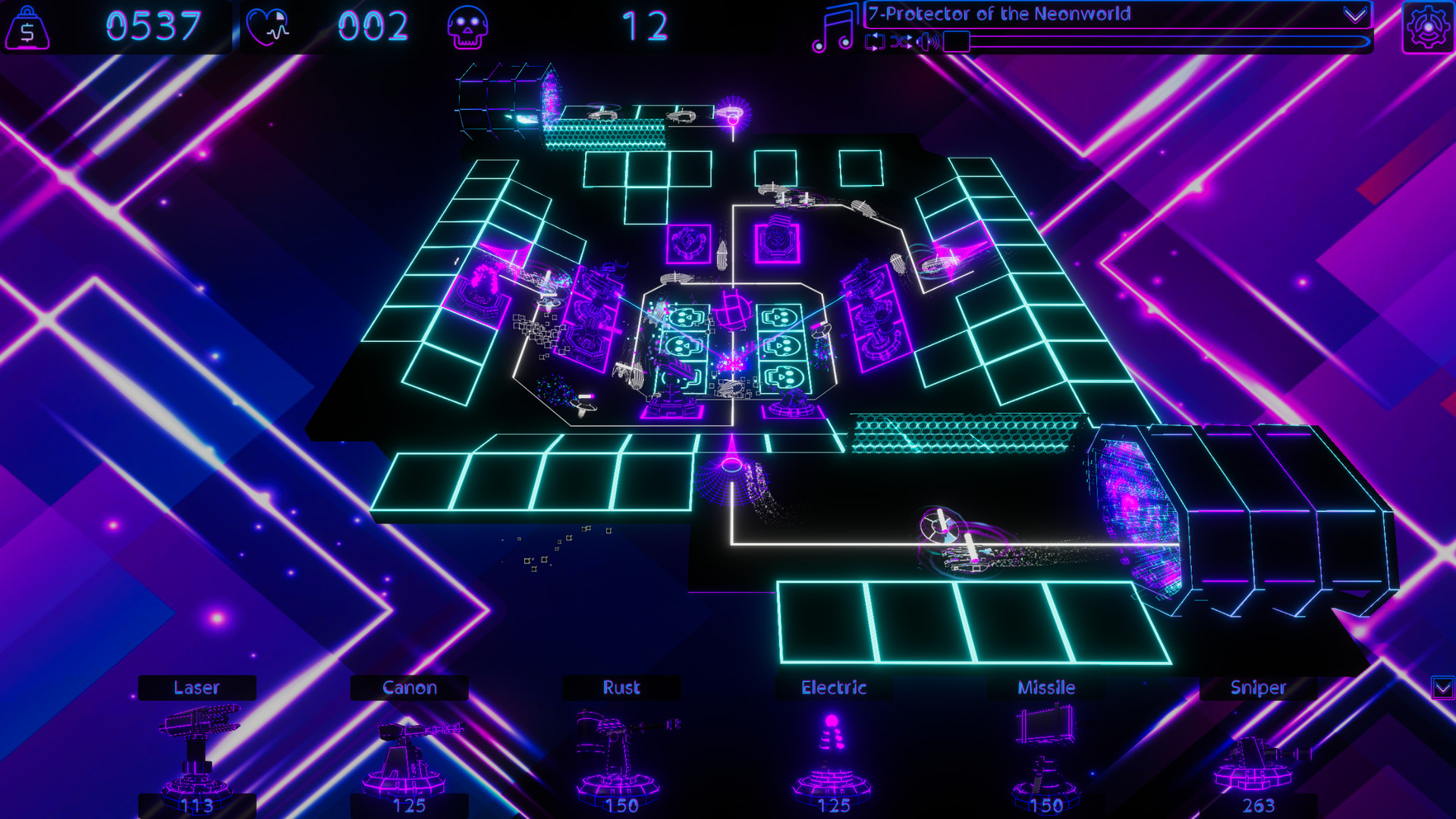 Neonverse Defenders screenshot 6