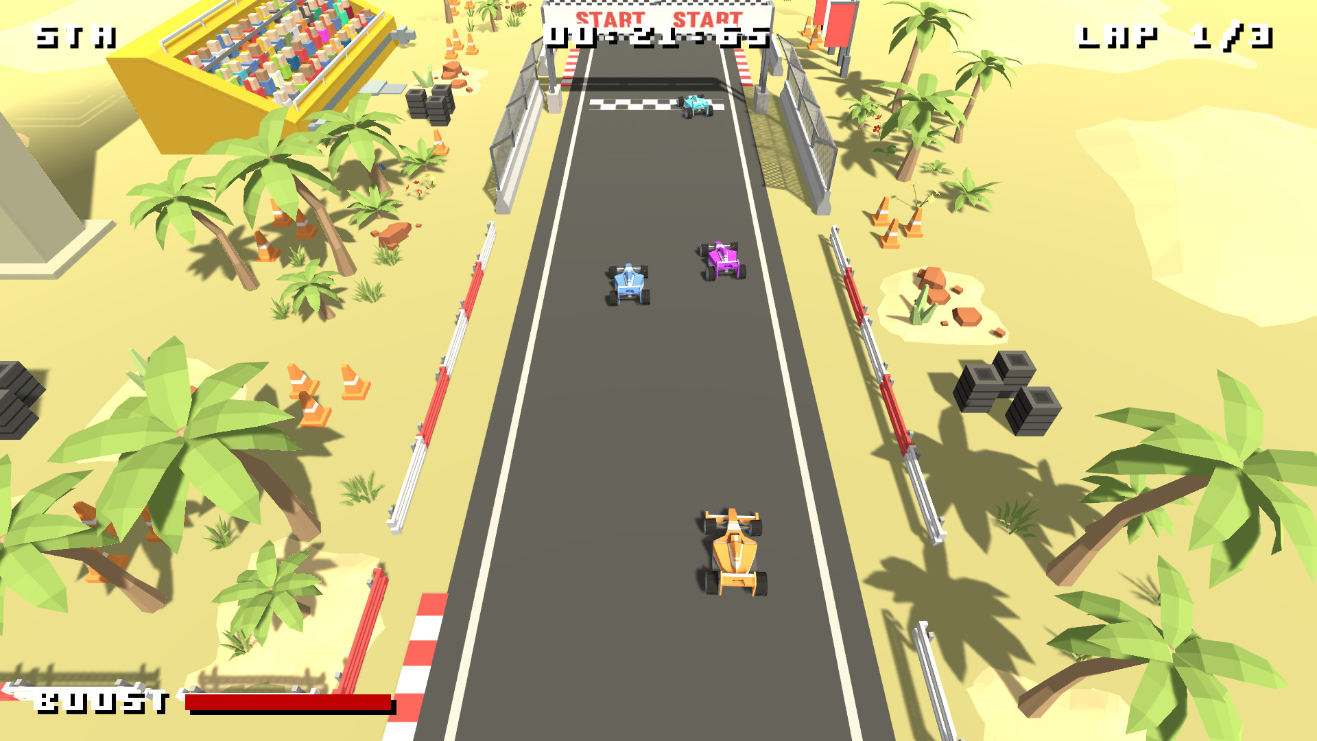 Formula Bit Racing screenshot 2