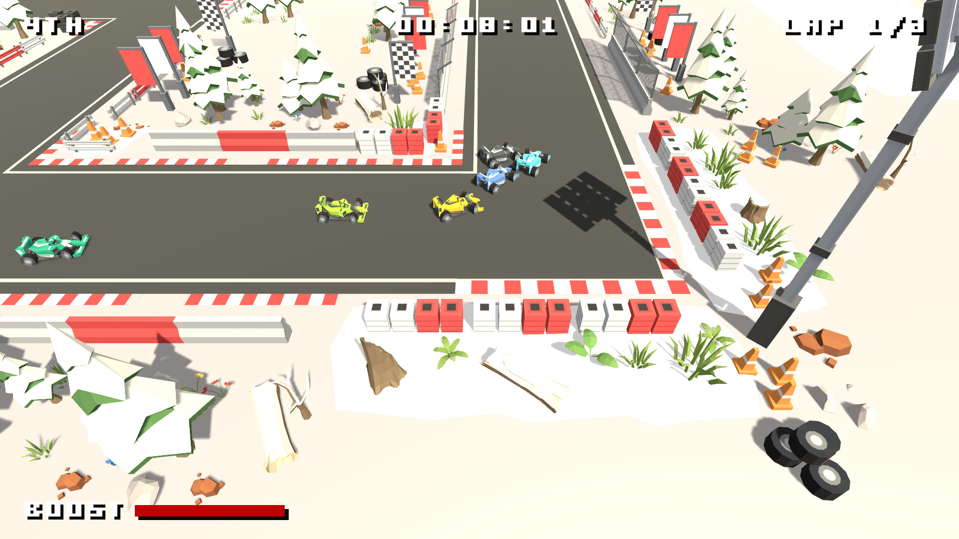 Formula Bit Racing screenshot 4