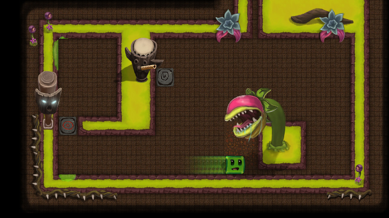 Dungeon Slime 2: Puzzle in the Dark Forest screenshot 1
