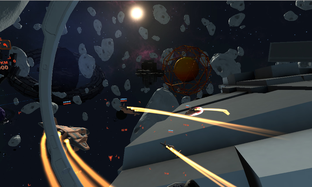 VR Spaceship Battle screenshot 2