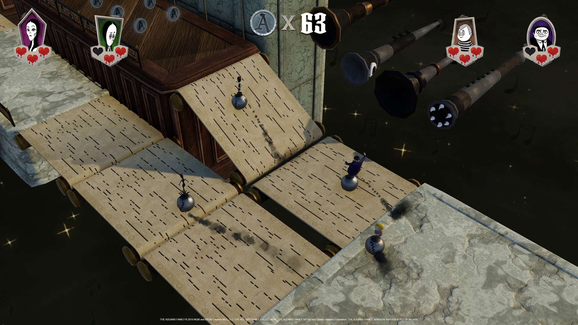The Addams Family: Mansion Mayhem screenshot 2