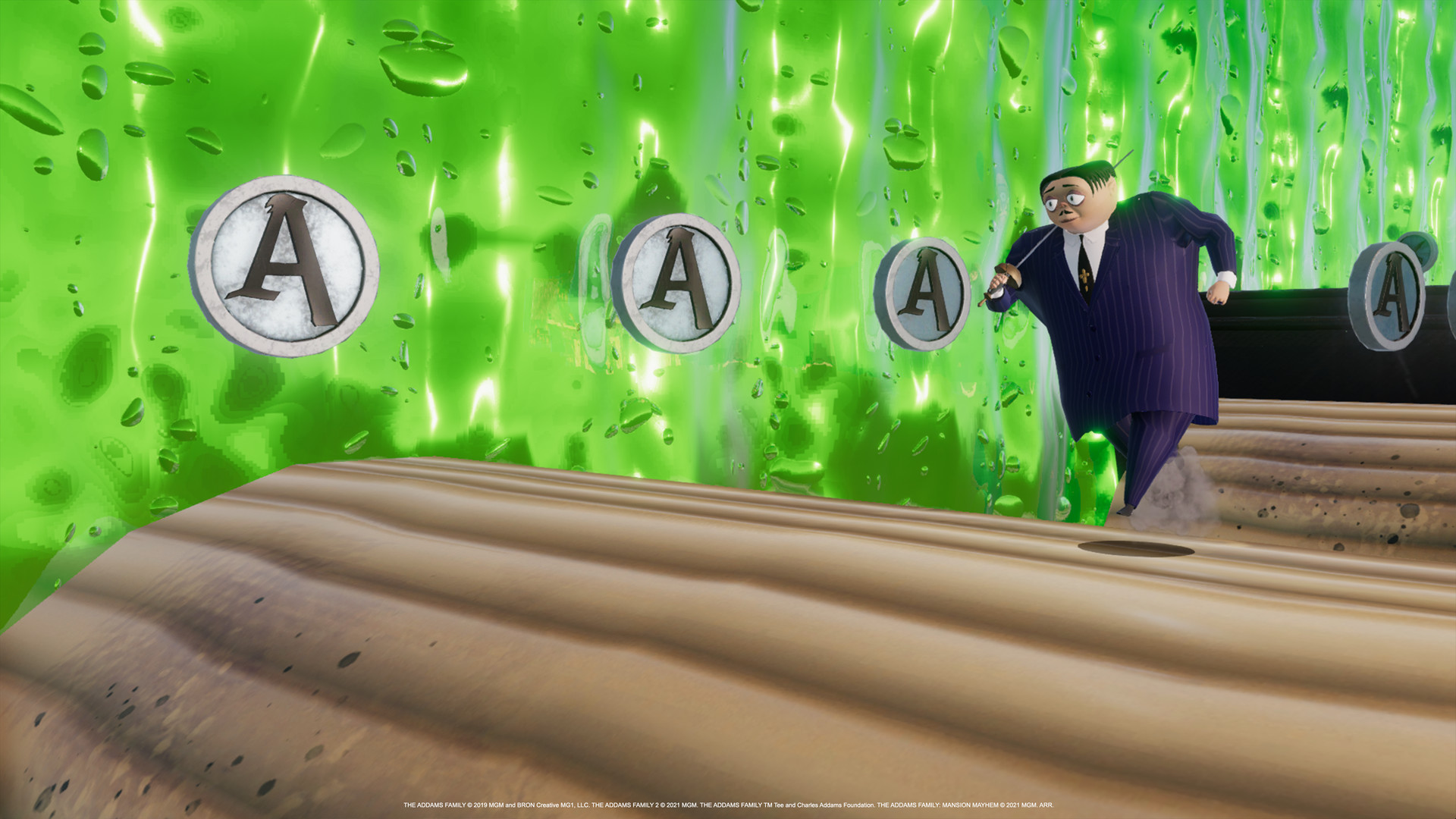The Addams Family: Mansion Mayhem screenshot 1