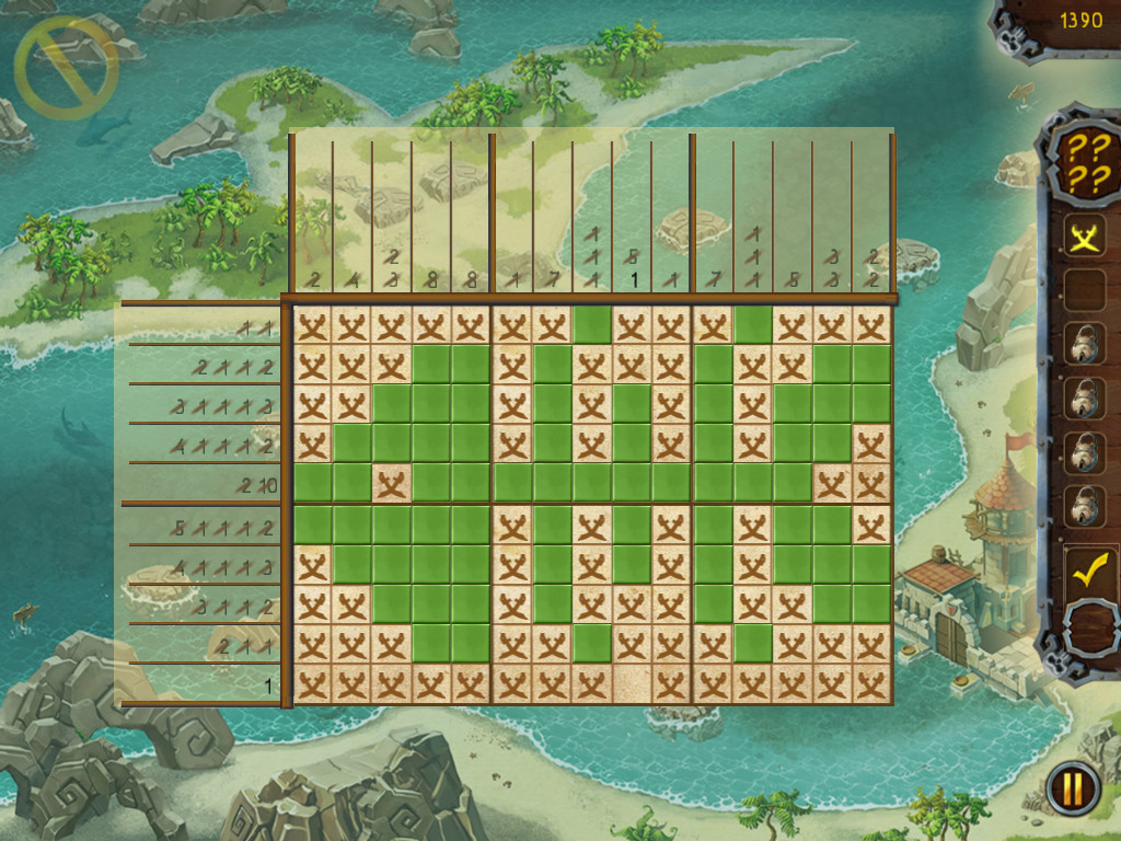 Fill and Cross Pirate Riddles screenshot 4