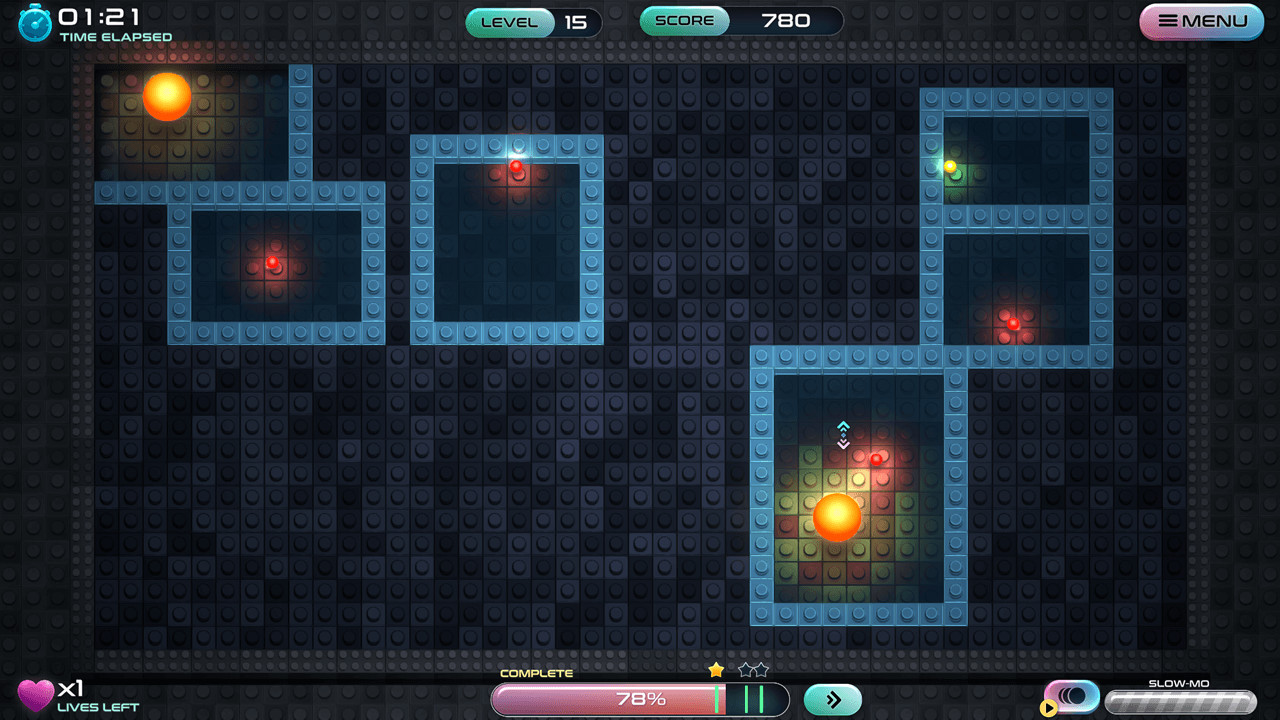 JezzBall Atomic screenshot 2