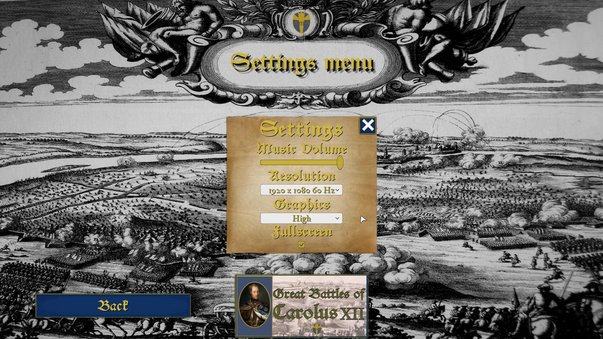 Great Battles of Carolus XII screenshot 11