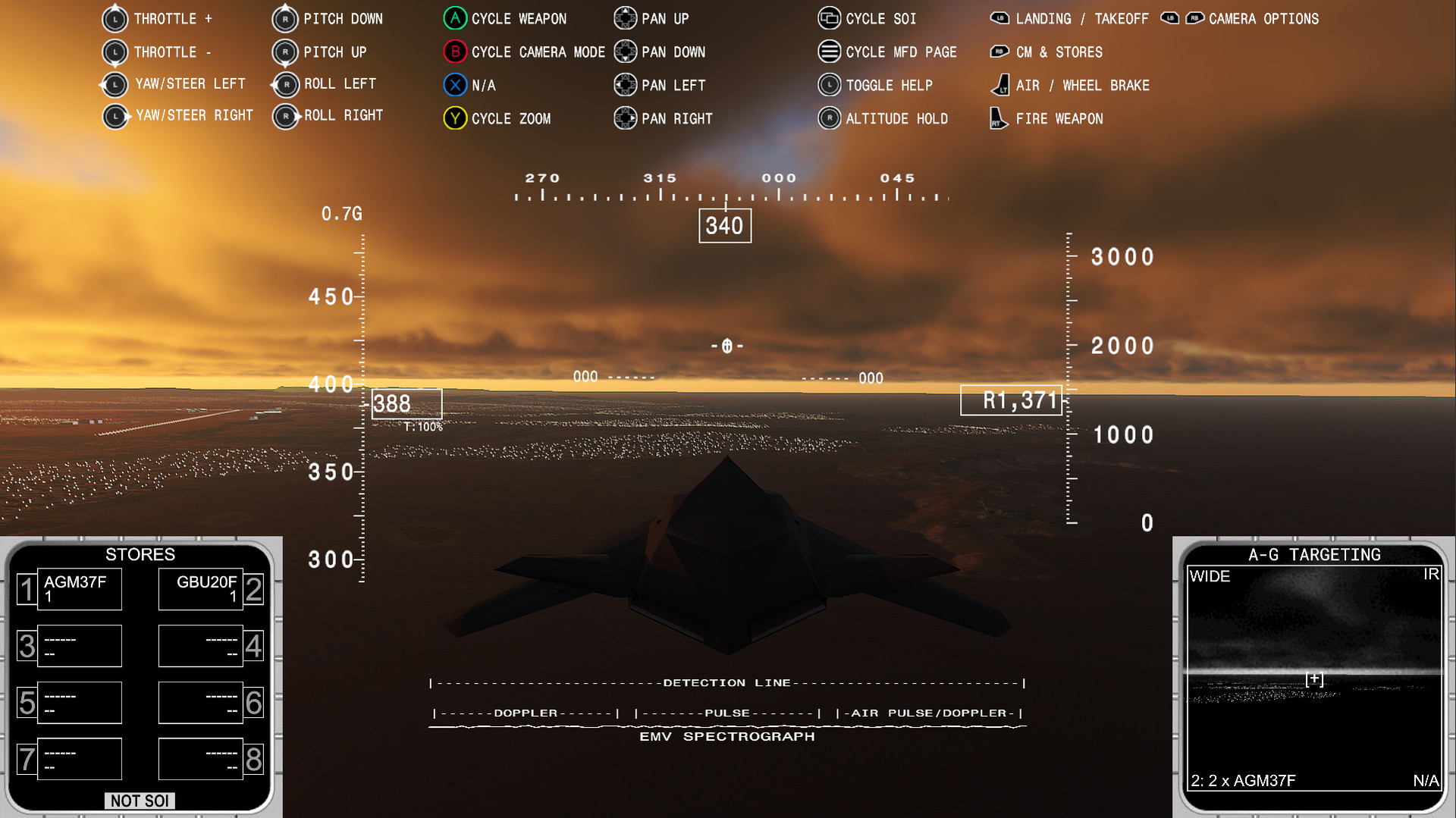 Stealth Fighter DEX screenshot 1