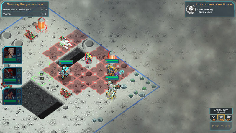 Ignited Steel: Mech Tactics screenshot 5
