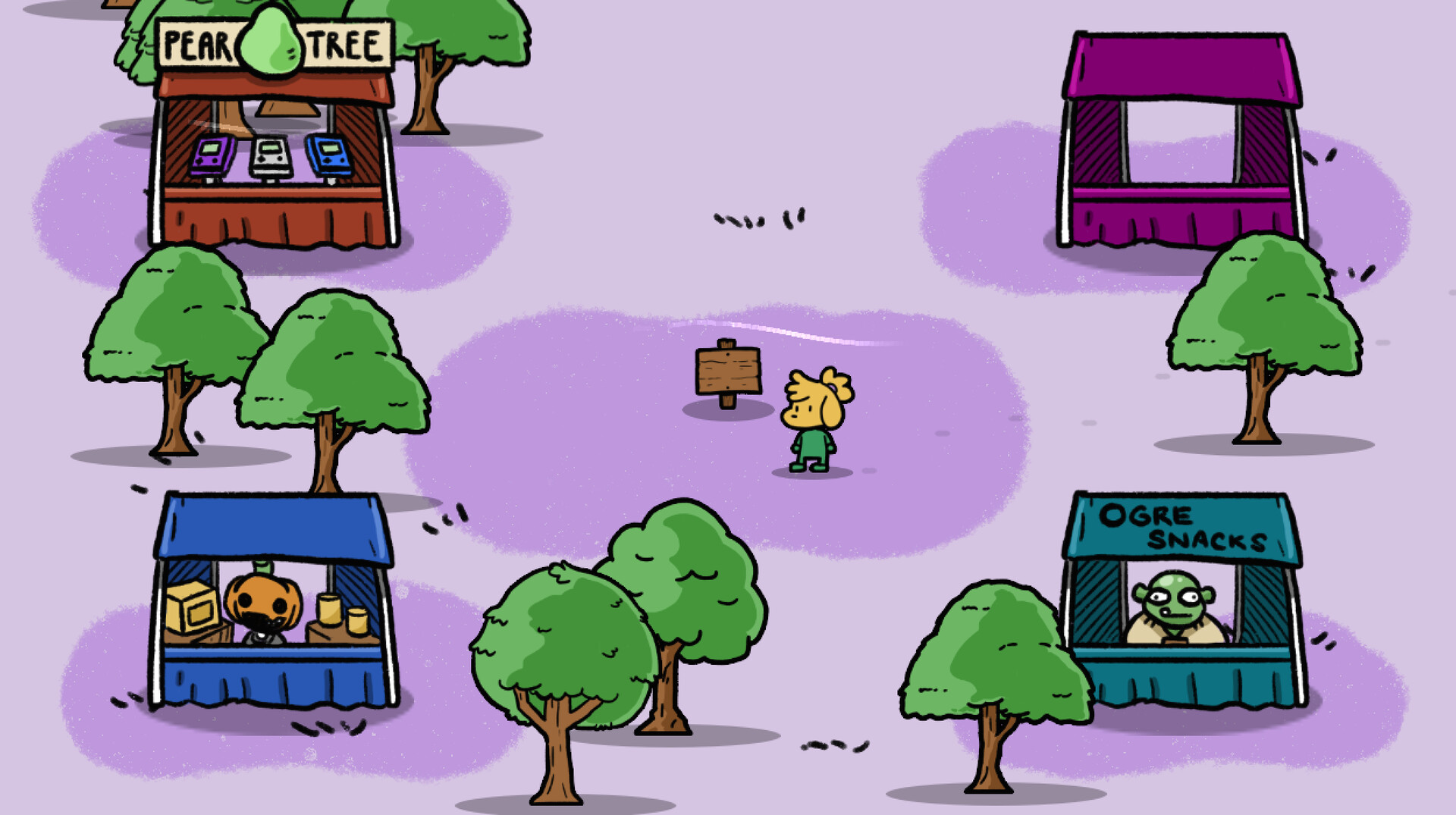 Thwak: Infinite Forest screenshot 1