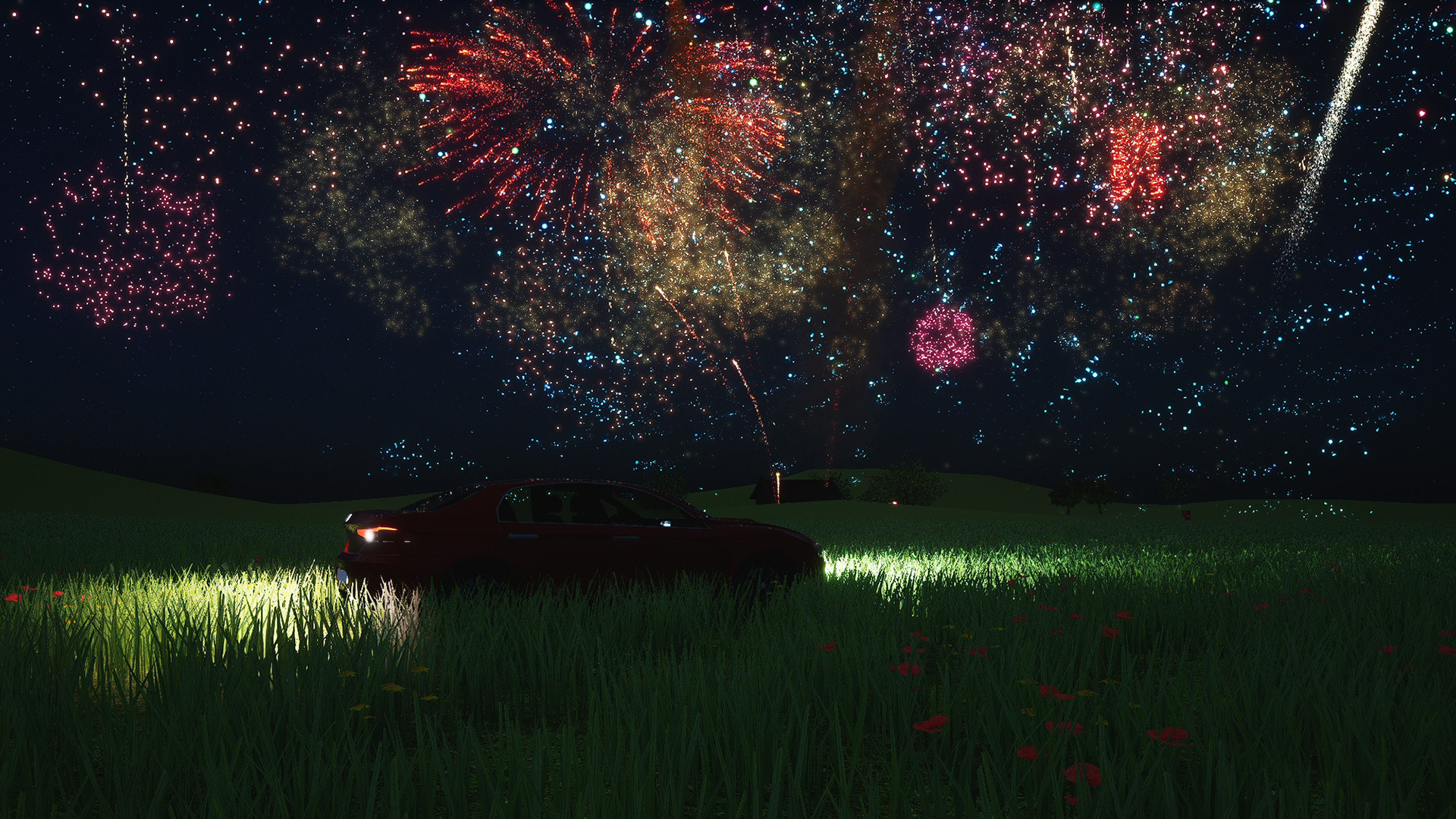 Fireworks Simulator: Realistic screenshot 3