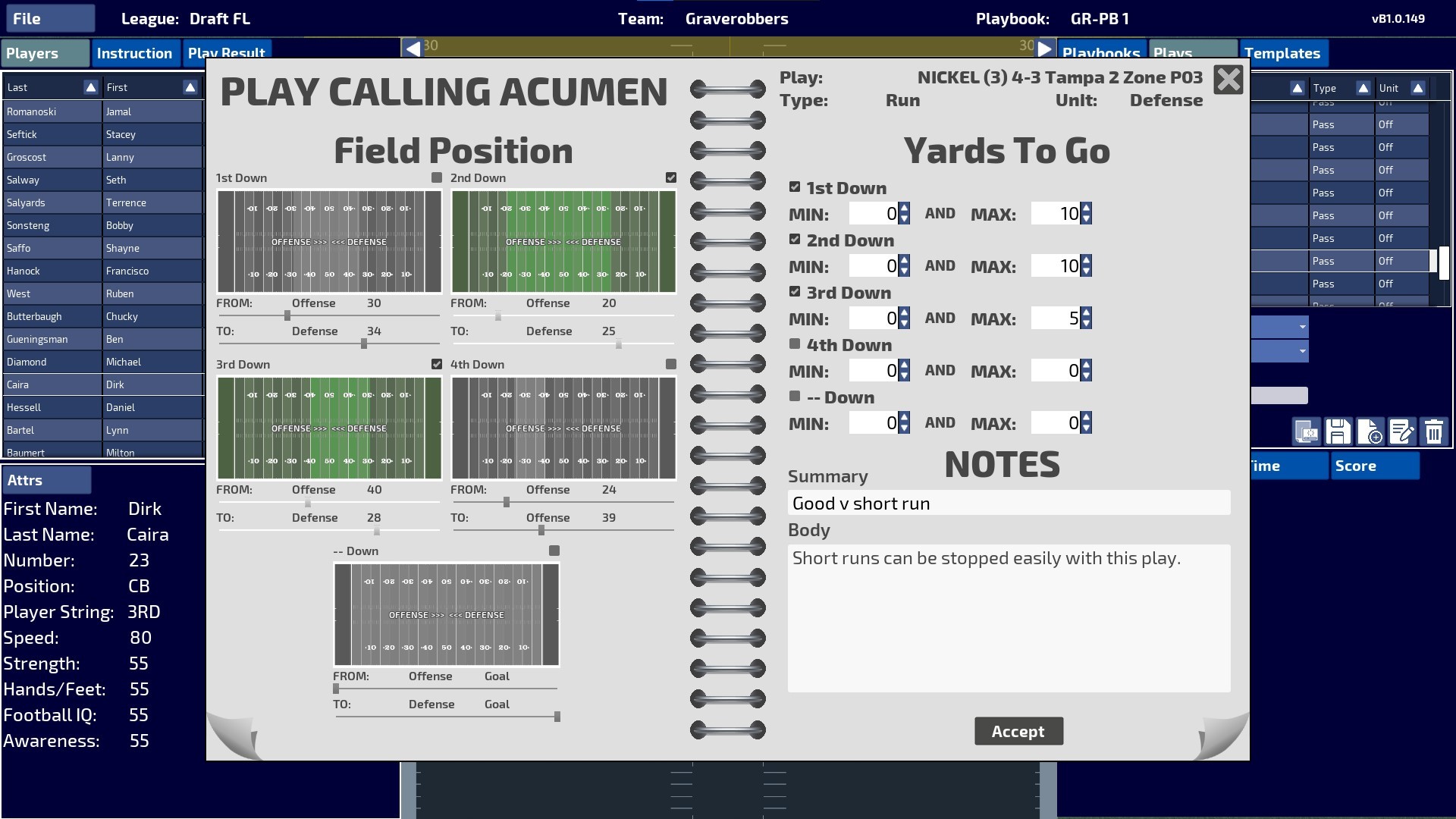 Greats of the Gridiron screenshot 5