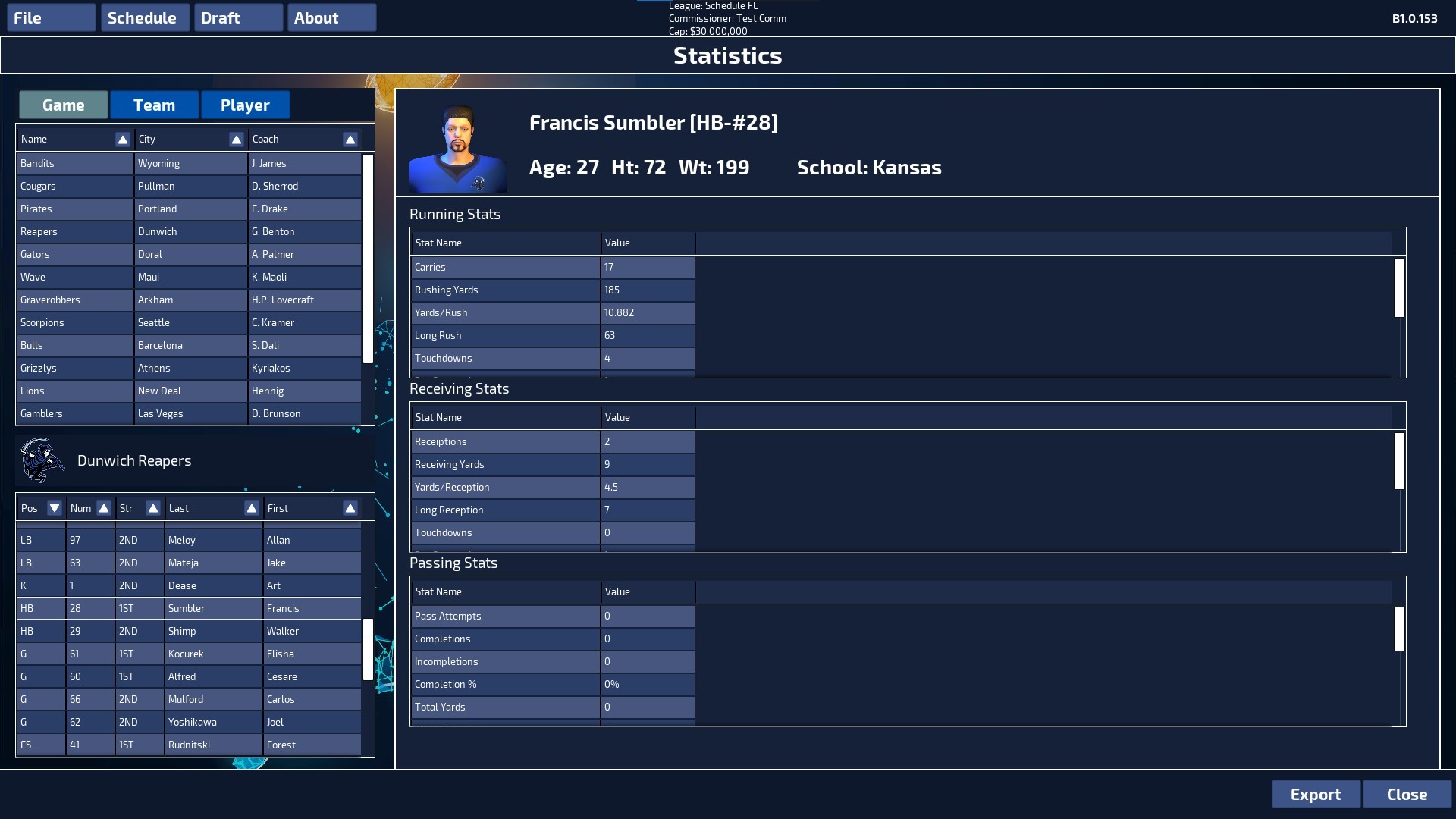 Greats of the Gridiron screenshot 16