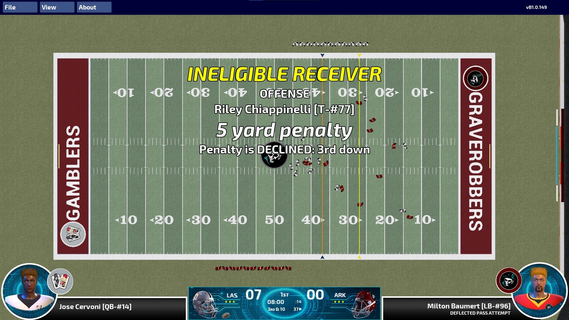 Greats of the Gridiron screenshot 14