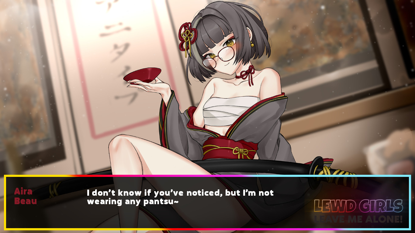 Lewd Girls, Leave Me Alone! I Just Want to Play Video Games and Watch Anime! ~ Hentai Edition screenshot 4