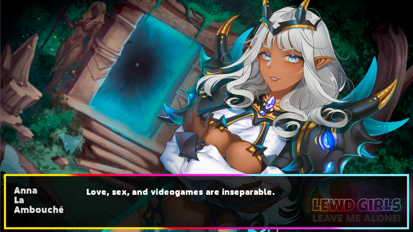 Lewd Girls, Leave Me Alone! I Just Want to Play Video Games and Watch Anime! ~ Hentai Edition screenshot 7