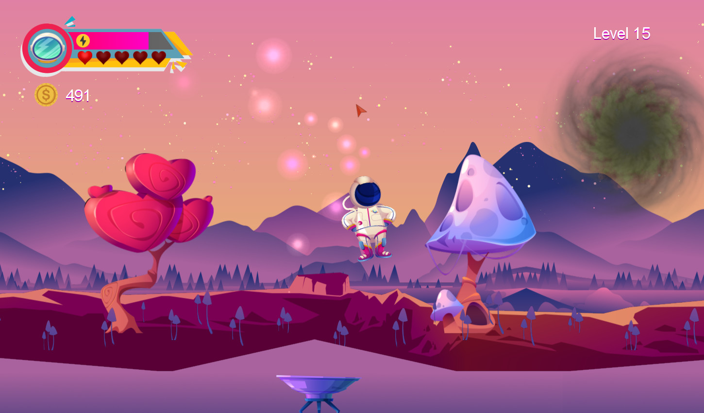 Jetpack astronaut screenshot 3