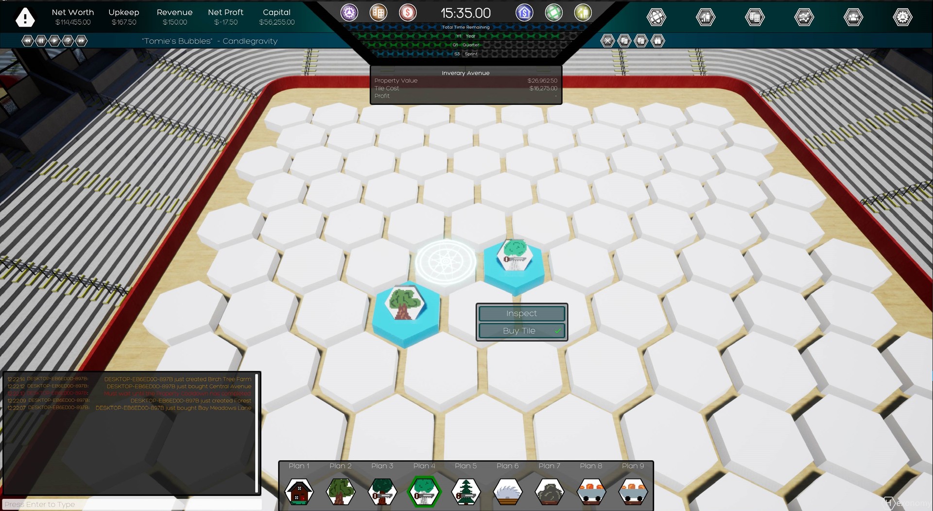 Hexonomy screenshot 2