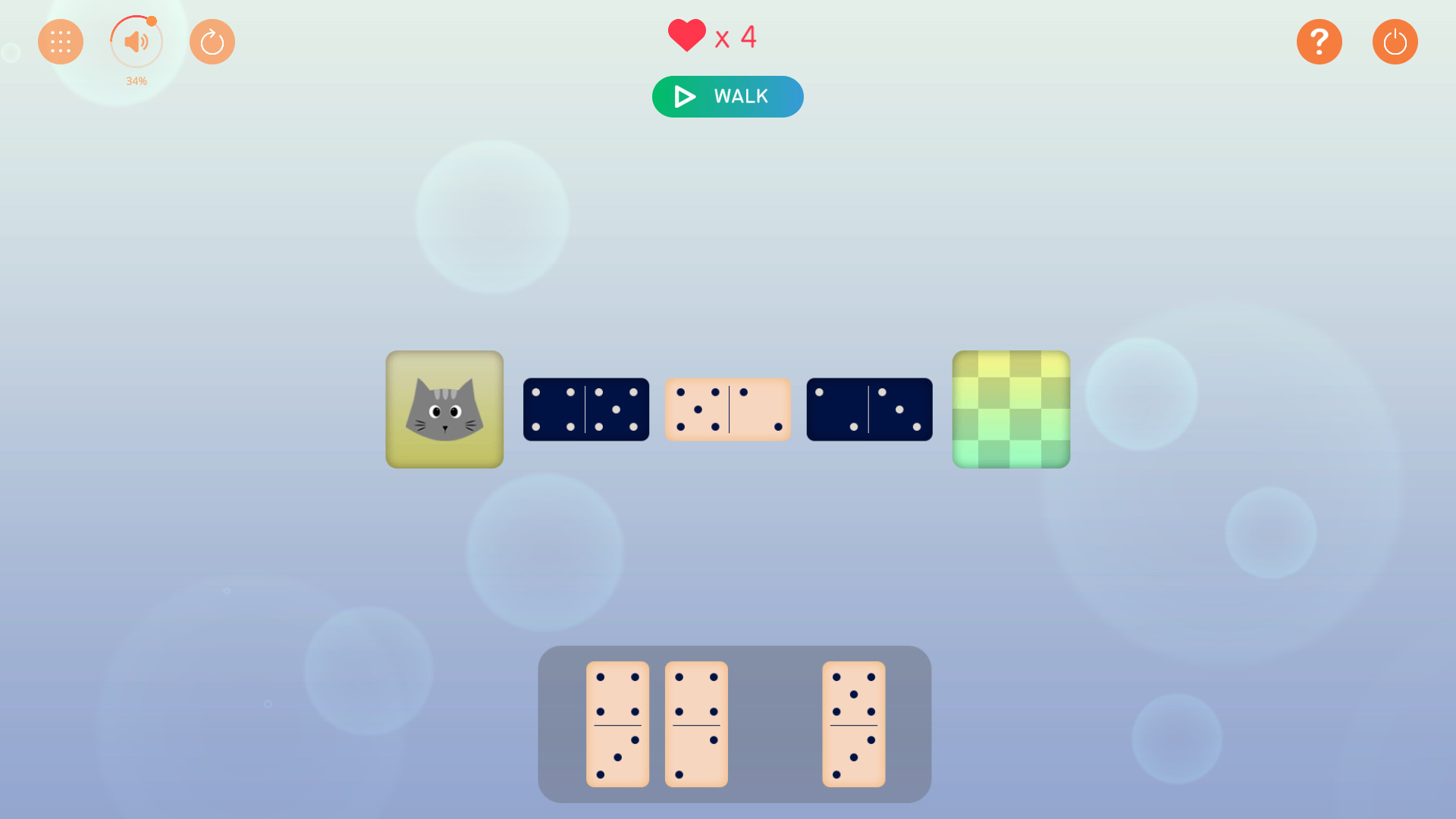 Cat way Domino screenshot 4