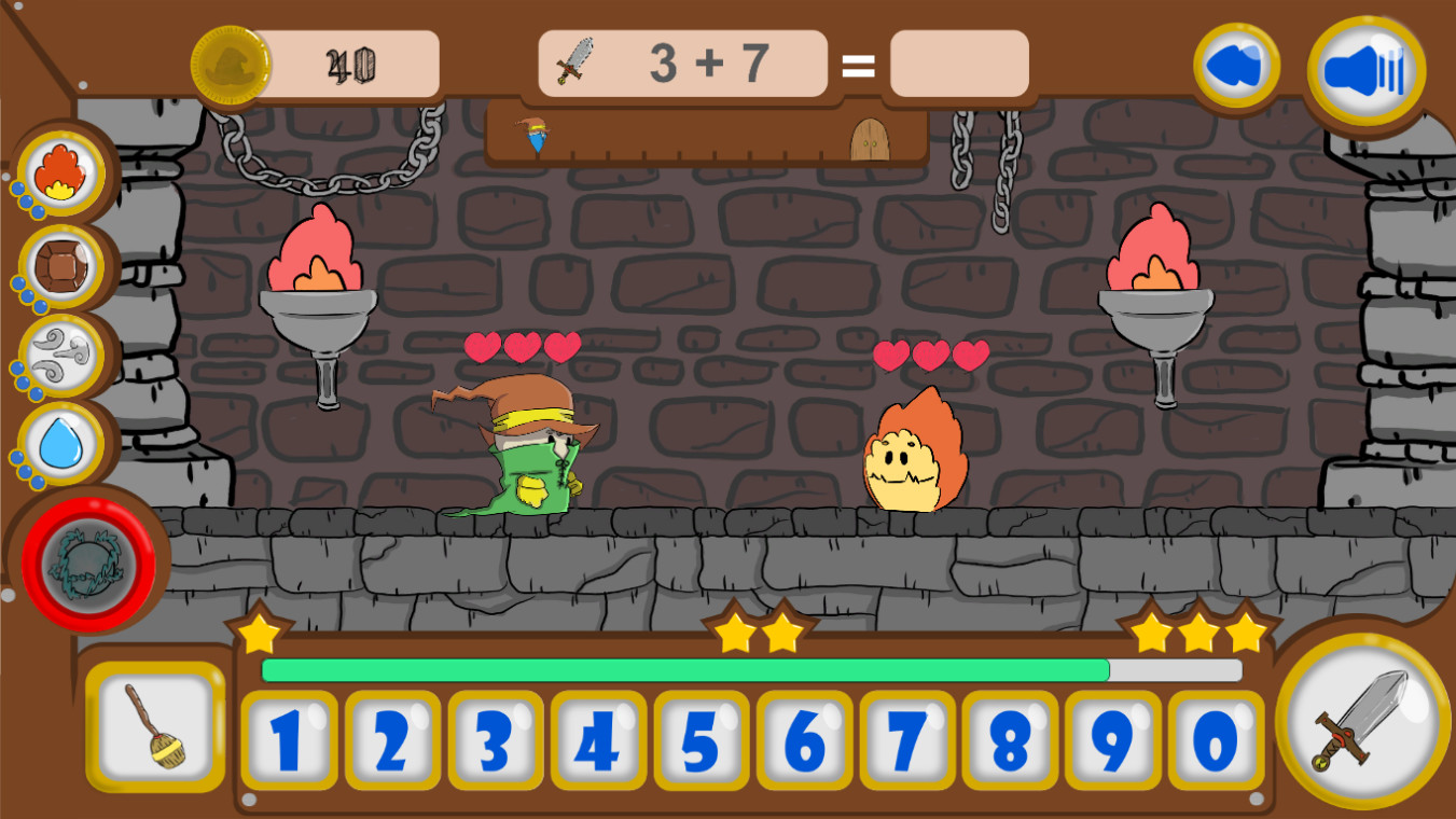 Math Castle screenshot 1