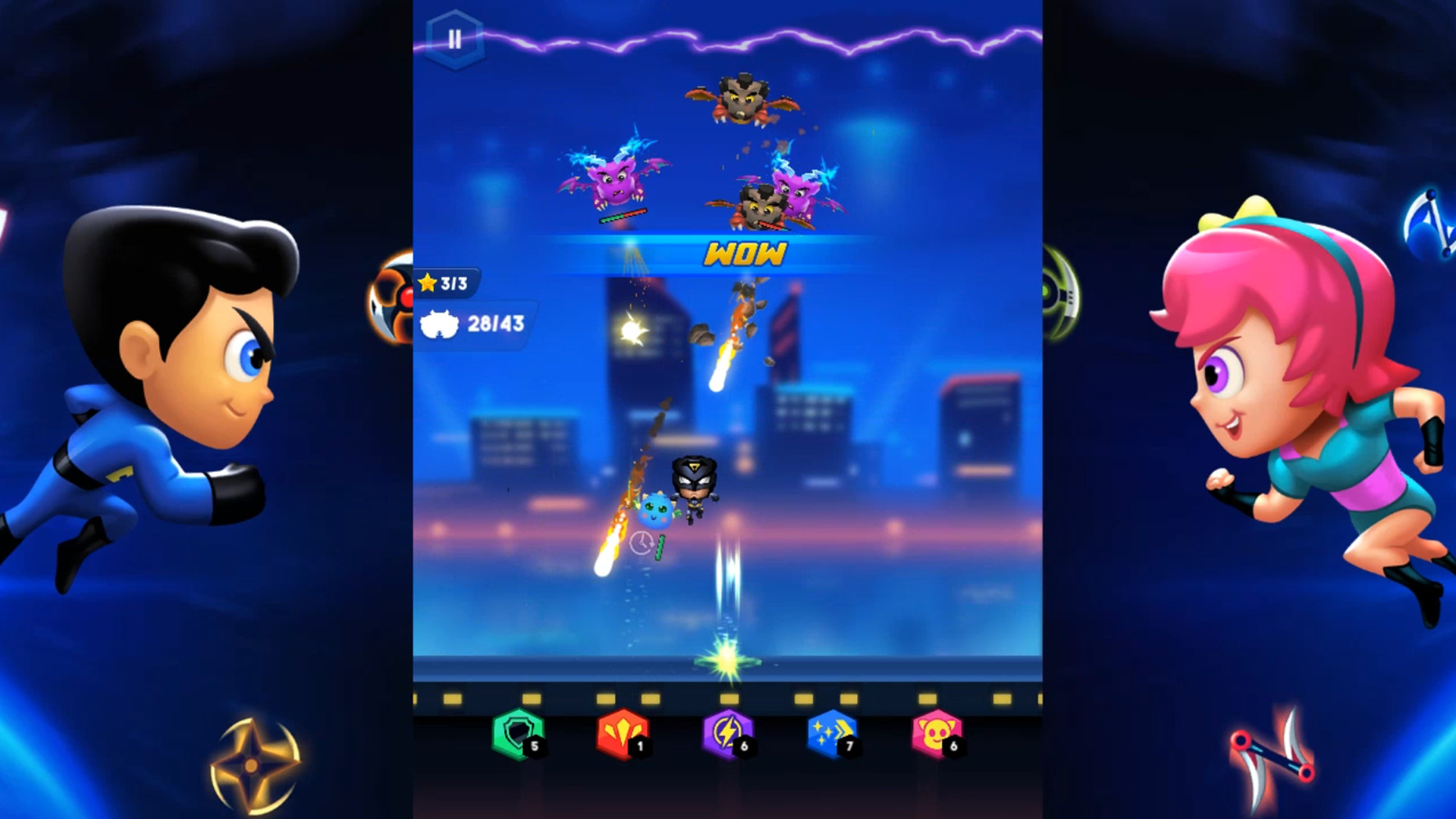 Dragon Blast - Crazy Action Super Hero Game screenshot 1