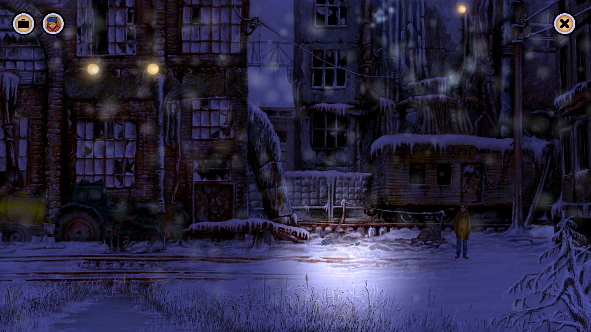 Alexey's Winter: Night Adventure screenshot 1