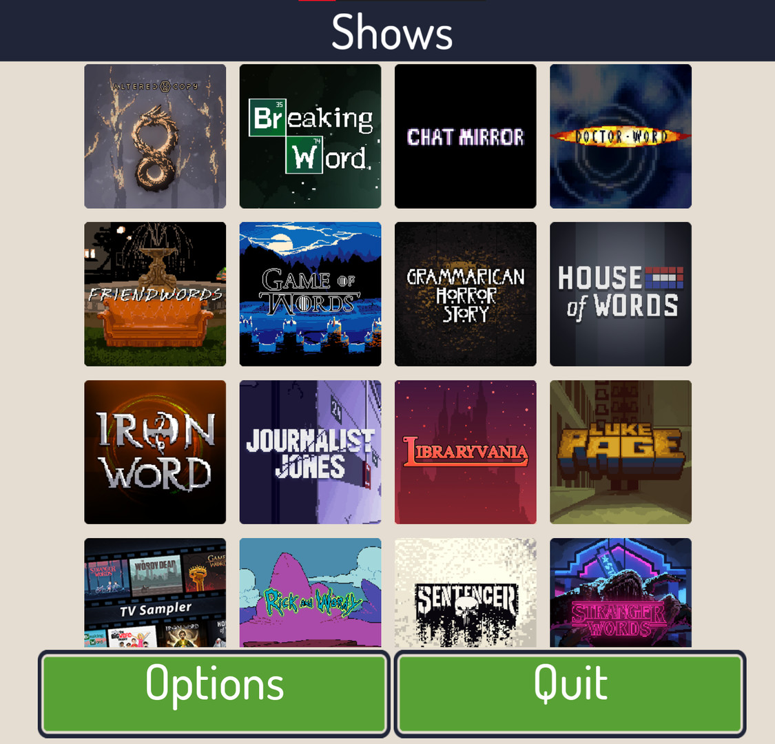 Geekwords screenshot 1