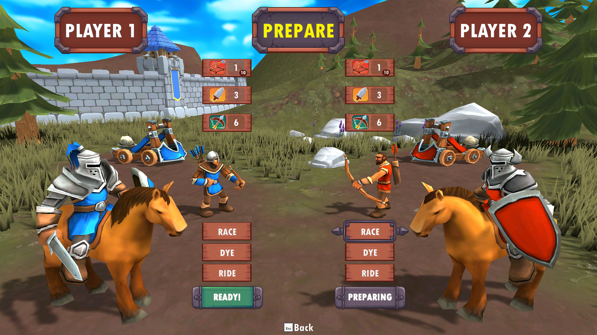 ATAK - Angry Tusslin' Awesome Knights screenshot 1