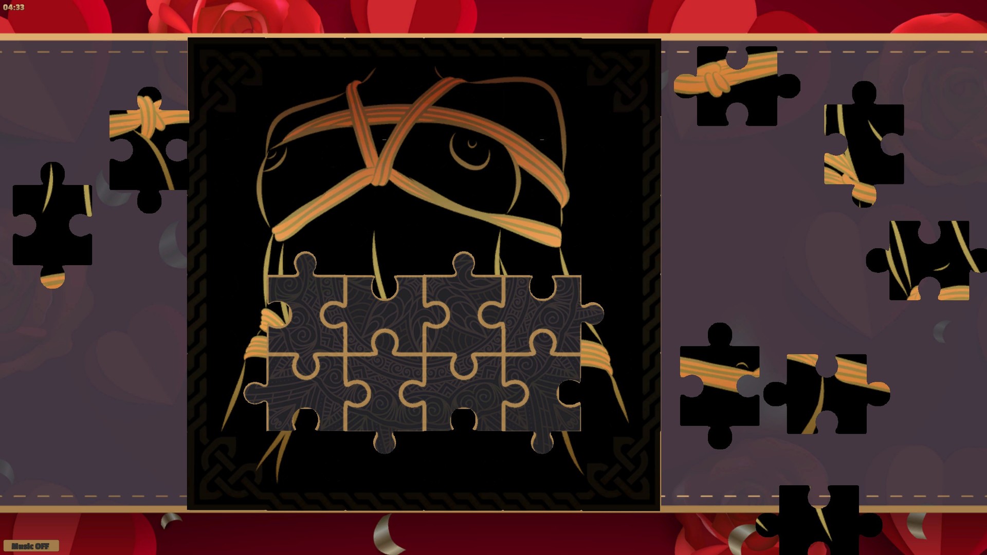 LineArt Jigsaw Puzzle - Erotica Valentines screenshot 4