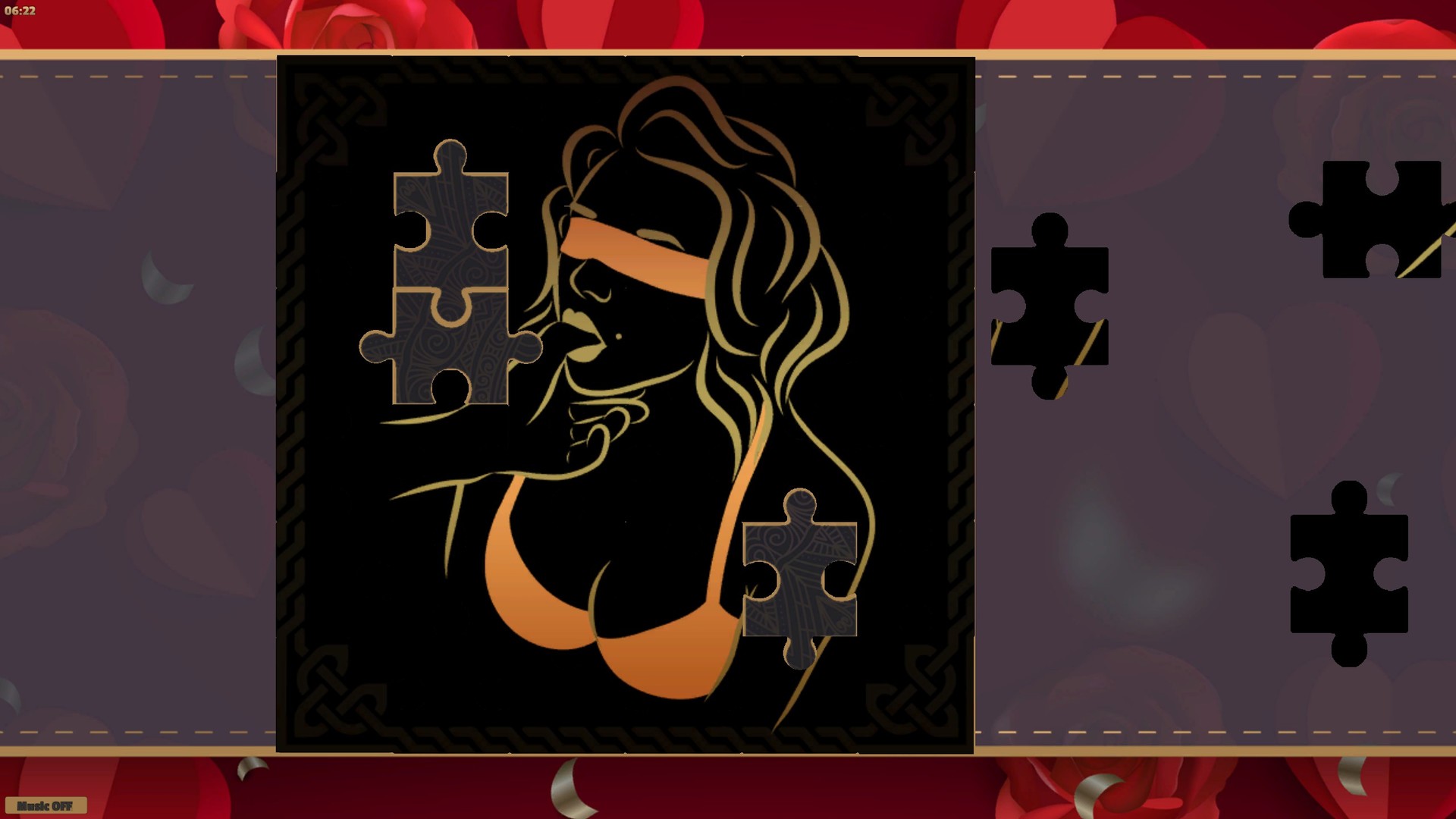 LineArt Jigsaw Puzzle - Erotica Valentines screenshot 3