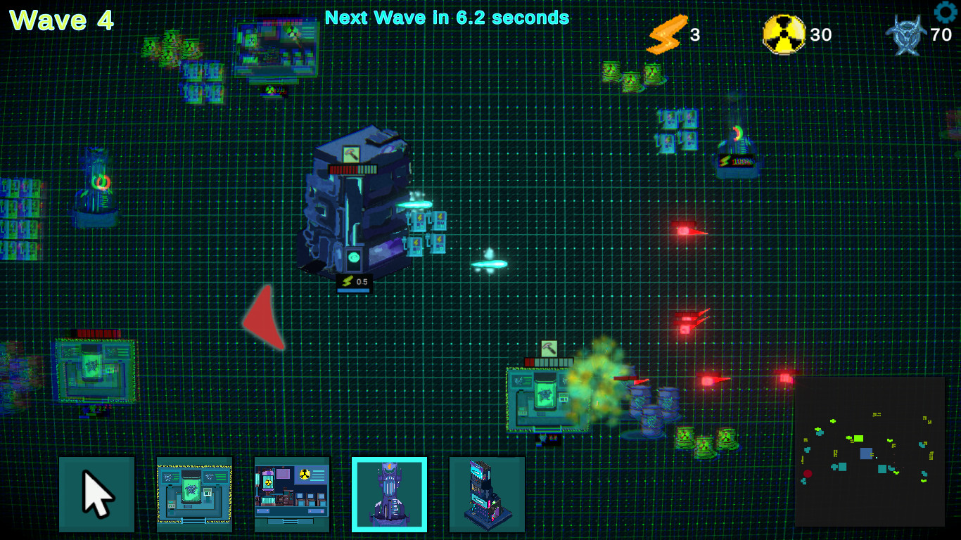 CyberGrid: Tower defense screenshot 3