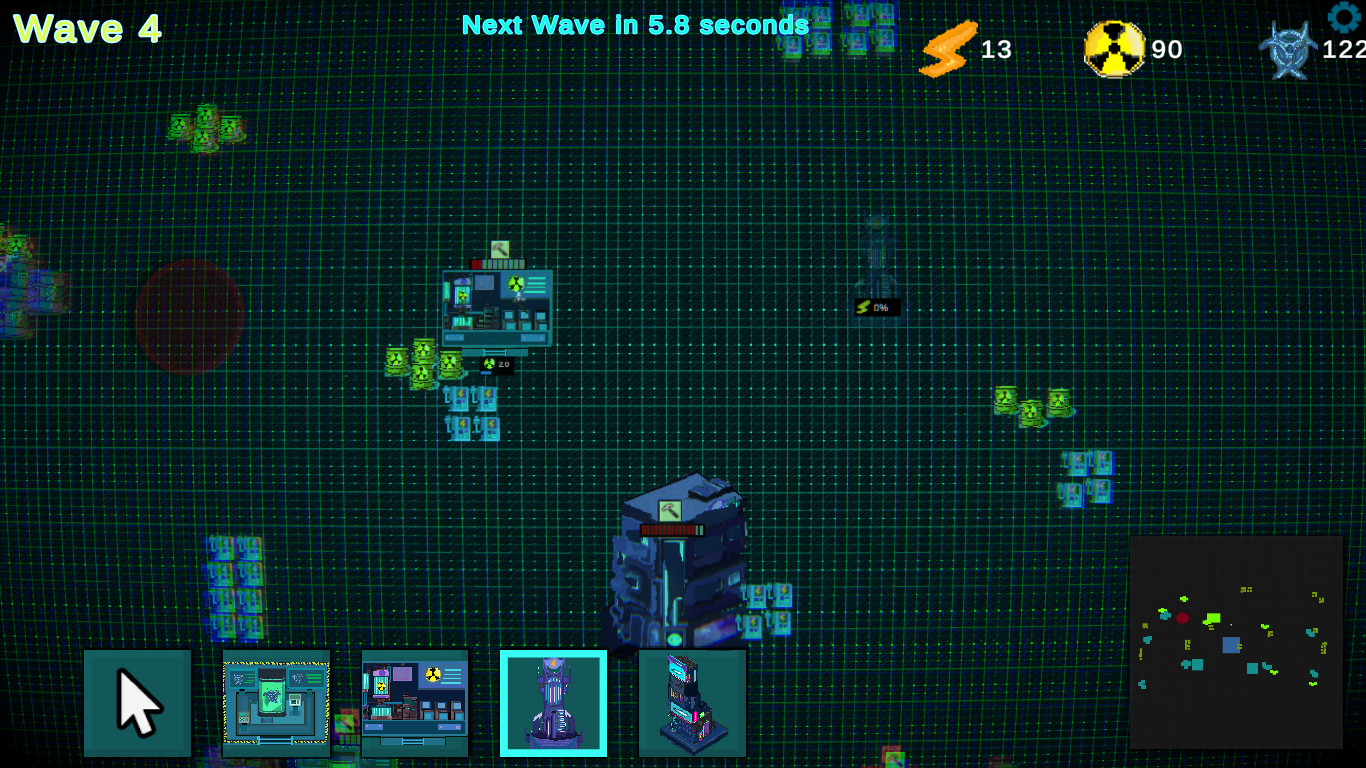 CyberGrid: Tower defense screenshot 2