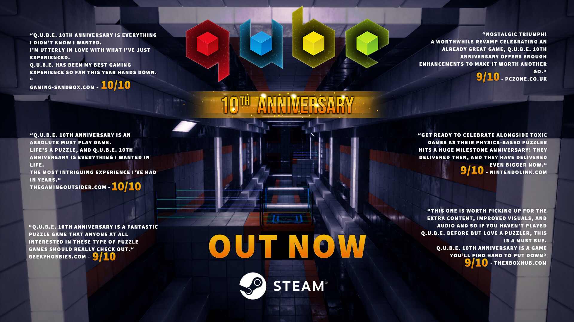 Q.U.B.E. 10th Anniversary screenshot 1