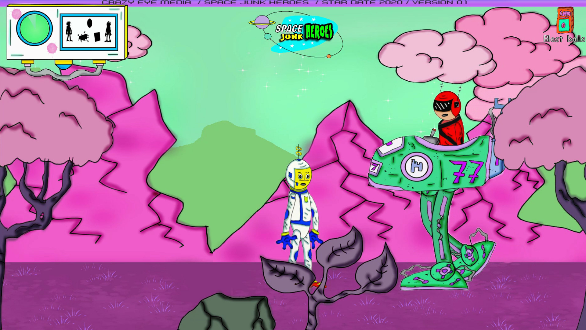 SPACE JUNK HEROES screenshot 3