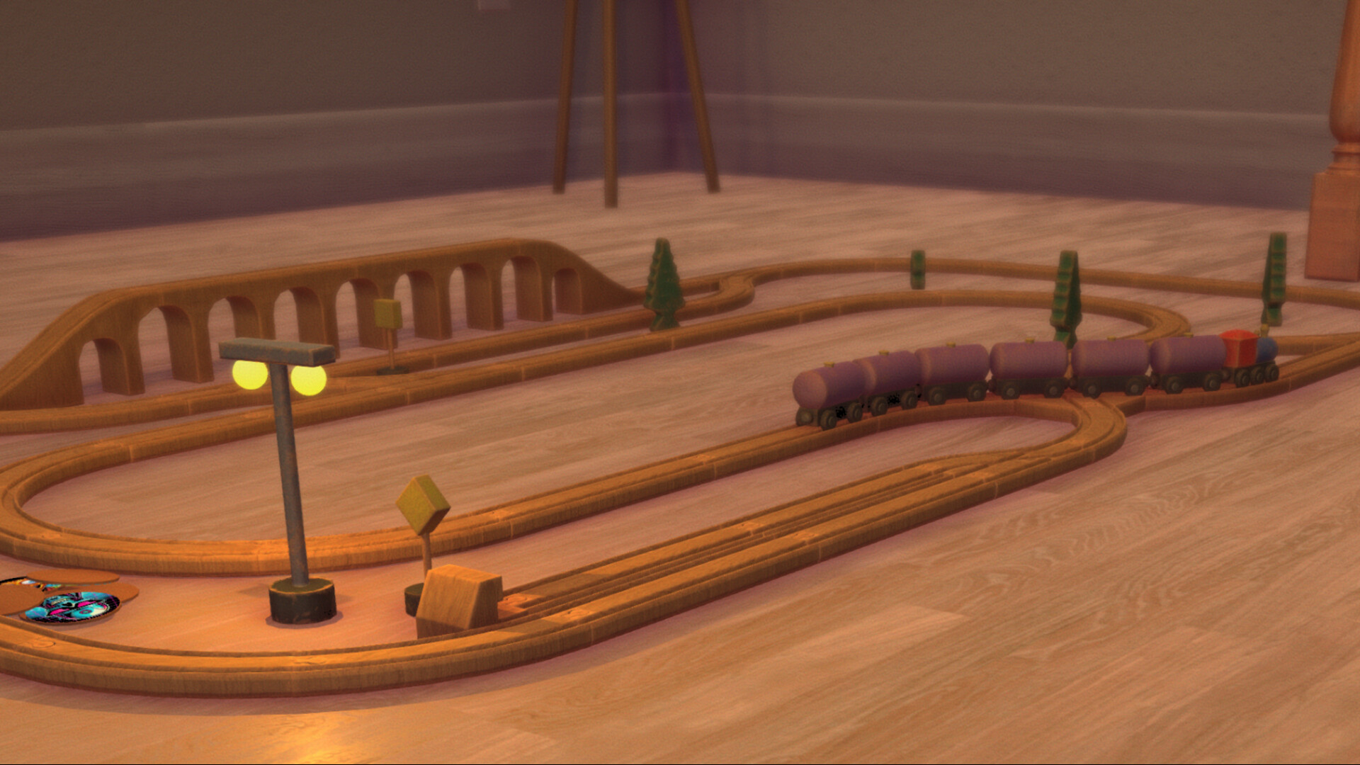 Attic Transit Authority: Wooden Train Simulator screenshot 2