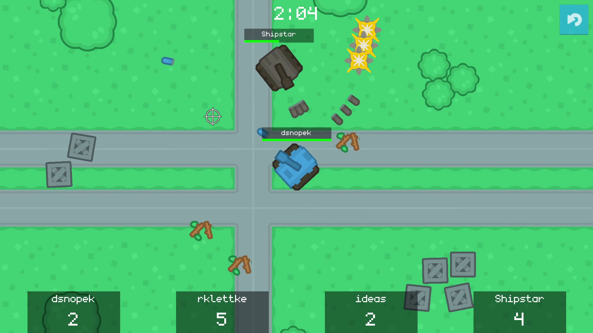 Retro Tank Party screenshot 1