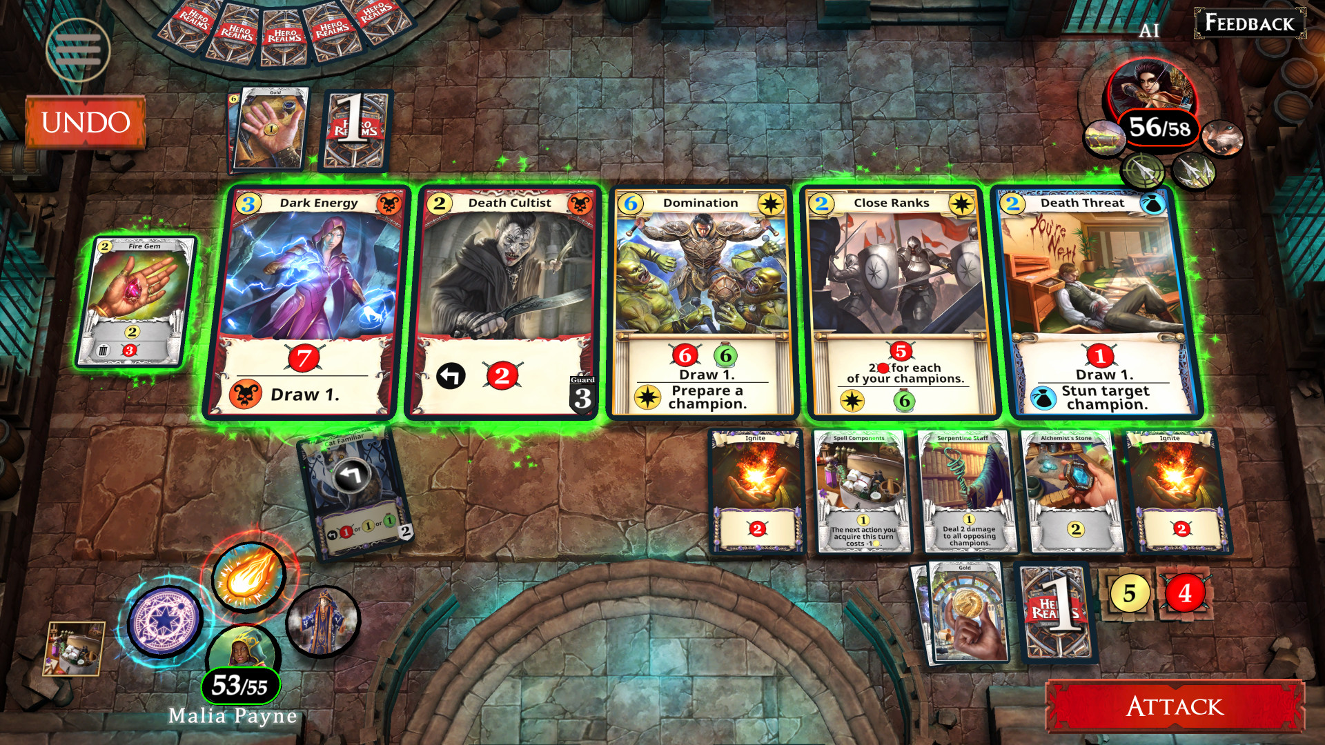 Hero Realms screenshot 1